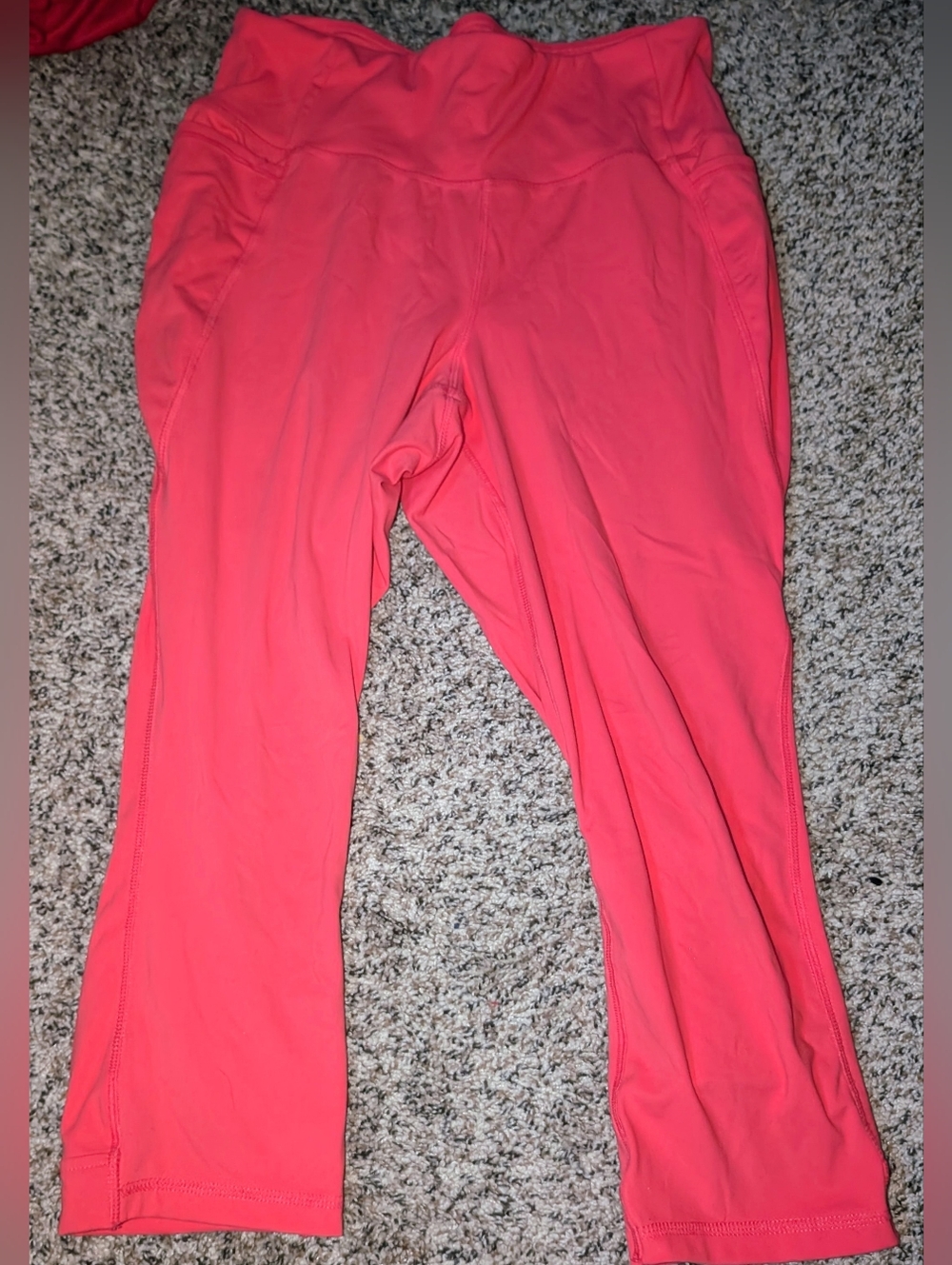 Coral Pink Active Leggings